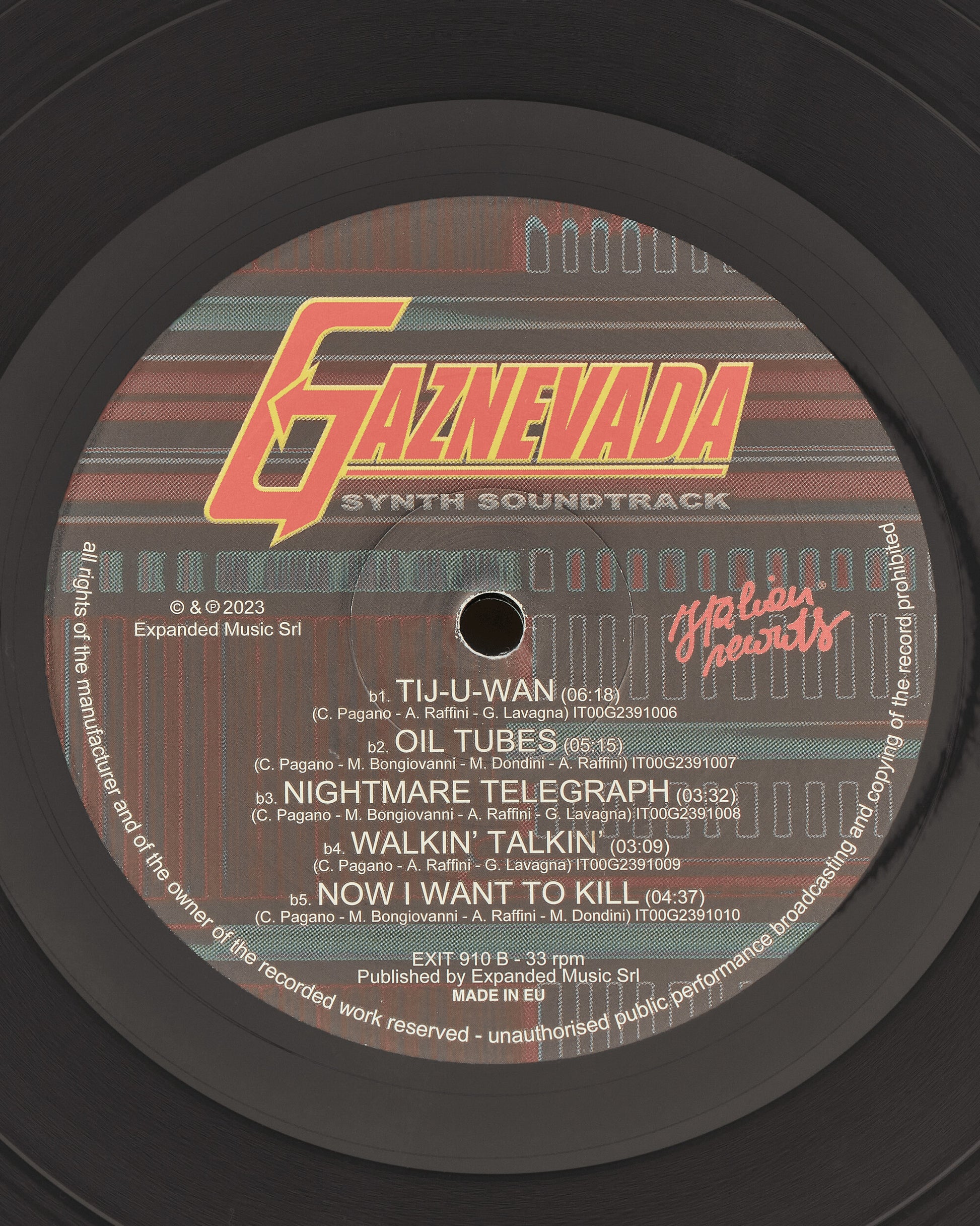 Slam Jam Gaznevada Lp Multi Music Vinyls S23GAZLP 1