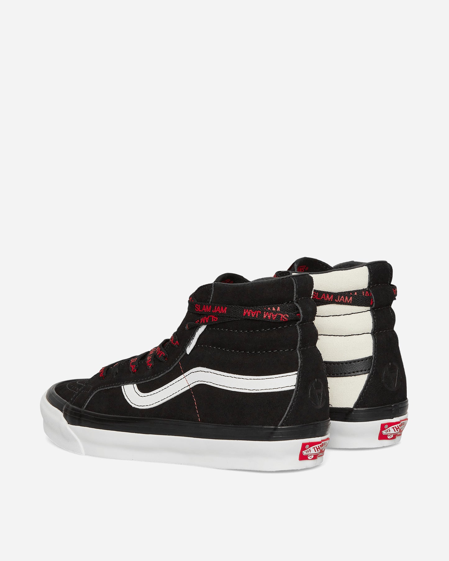 Vans Ua Og Sk8-Hi Lx Suede Black/Black White Sneakers High VN0A4BVBIWV1
