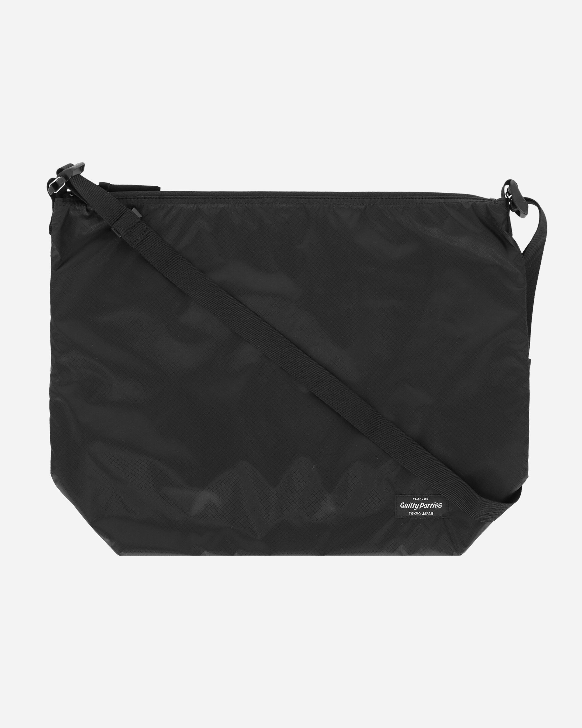 WACKO MARIA Speak Easy / Reversible Shoulder Bag Black Bags and Backpacks Shoulder Bags 23SS-WMA-BG08 1