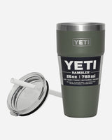 YETI Rambler Straw Cup 26Oz Camp Green Equipment Bottles and Bowls 0325 F23G